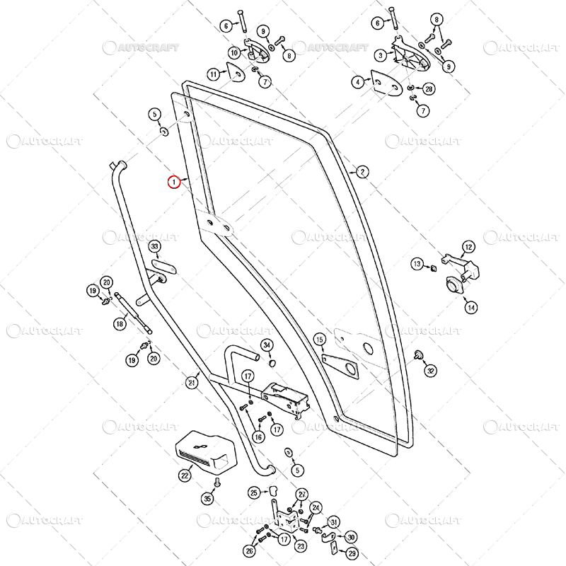GEAM USA DREAPTA CASE IH, CX, MAXXUM, MX [2]