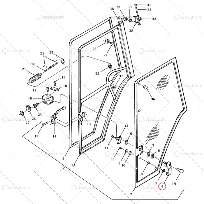GEAM USA STANGA FIAT, FORD, NEW HOLLAND [2]