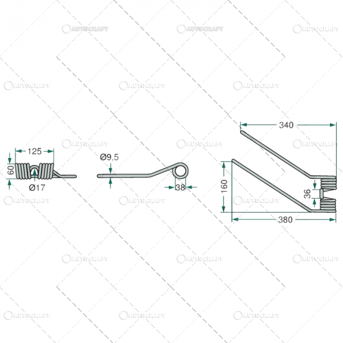 GHEARA ELASTICA GREBLA ROTATIVA NIEMEYER [2]