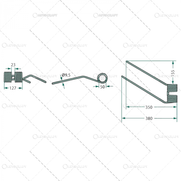 GHEARA ELASTICA GREBLA ROTATIVA NIEMEYER [3]