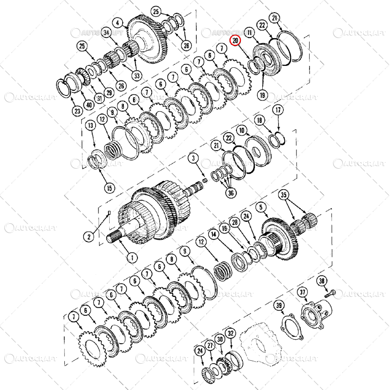 INEL TRANSMISIE POWERSHIFT CASE IH, MAXXUM, MX [2]