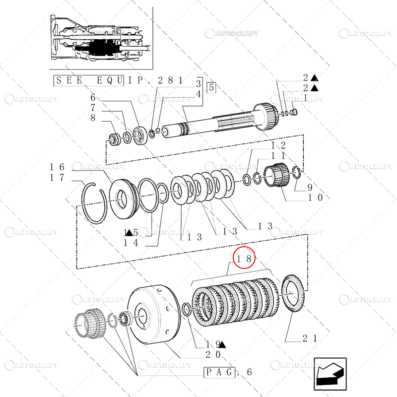 KIT AMBREIAJ TRANSMISIE NEW HOLLAND, FIAT, FORD [2]