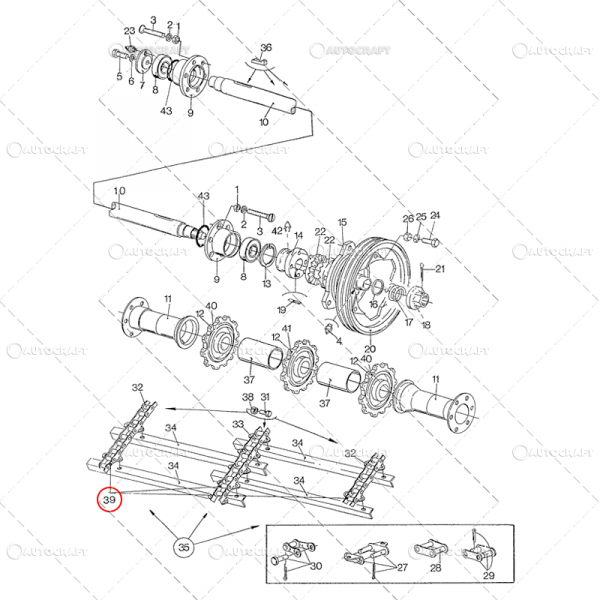 KIT LANT ALIMENTARE FEEDER COMBINA NEW HOLLAND [2]