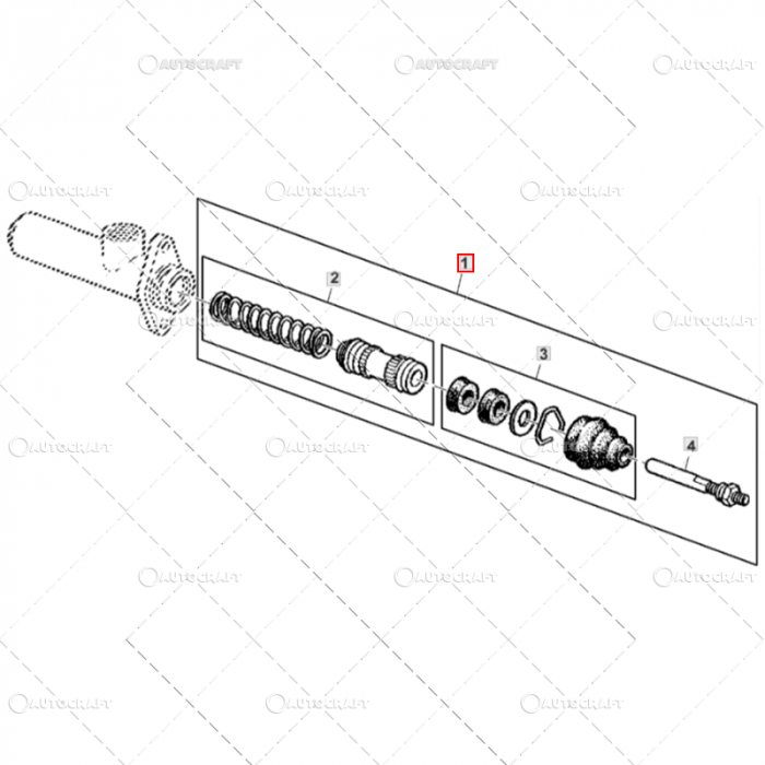KIT REPARATIE POMPA FRANA JOHN DEERE [2]