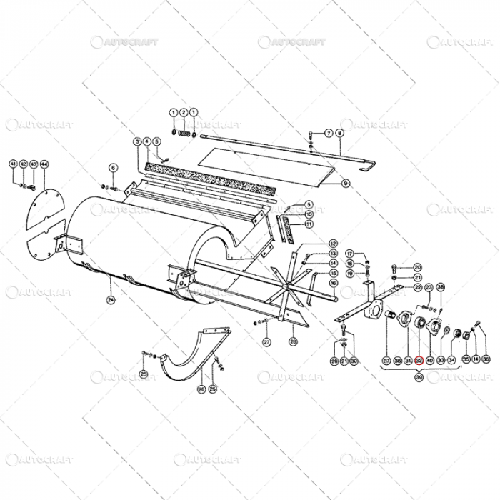 LAGAR COMPLET PRESA BALOTI WELGER, CLAAS [3]