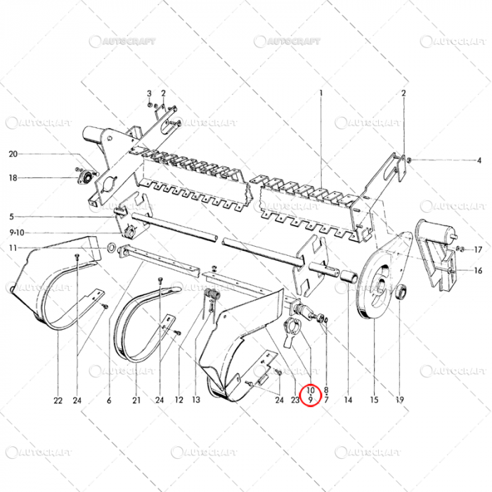 SET LAGAR SI CLEMA PICK-UP PRESA BALOTI DEUTZ-FAHR, VICON [2]
