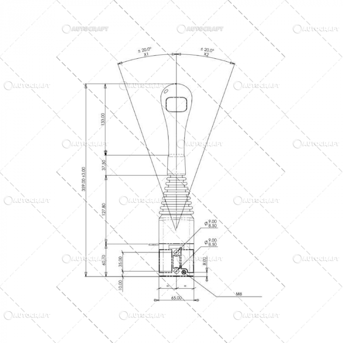 MANETA JOYSTICK INCARCATOR FRONTAL FARA BUTOANE [4]
