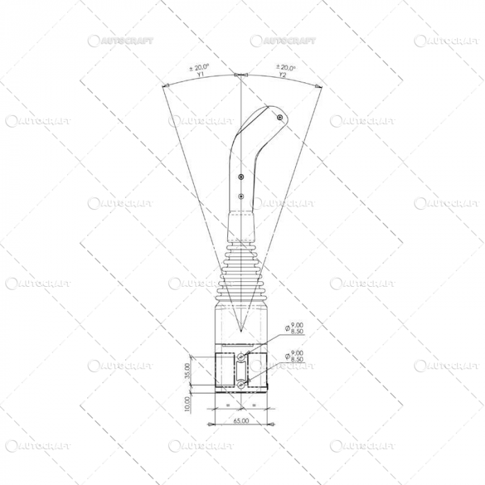 MANETA JOYSTICK INCARCATOR FRONTAL FARA BUTOANE [2]