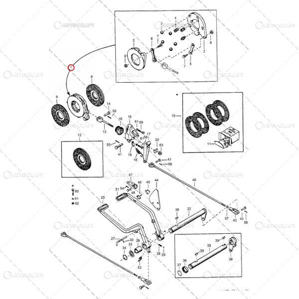 MECANISM PISTON FRANA MASSEY FERGUSON Ø 178 MM [3]