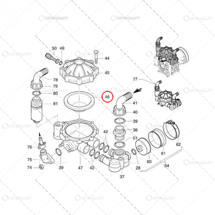MEMBRANA VITON PALARIE CAPAC POMPA ERBICIDAT ANNOVI REVERBERI [2]