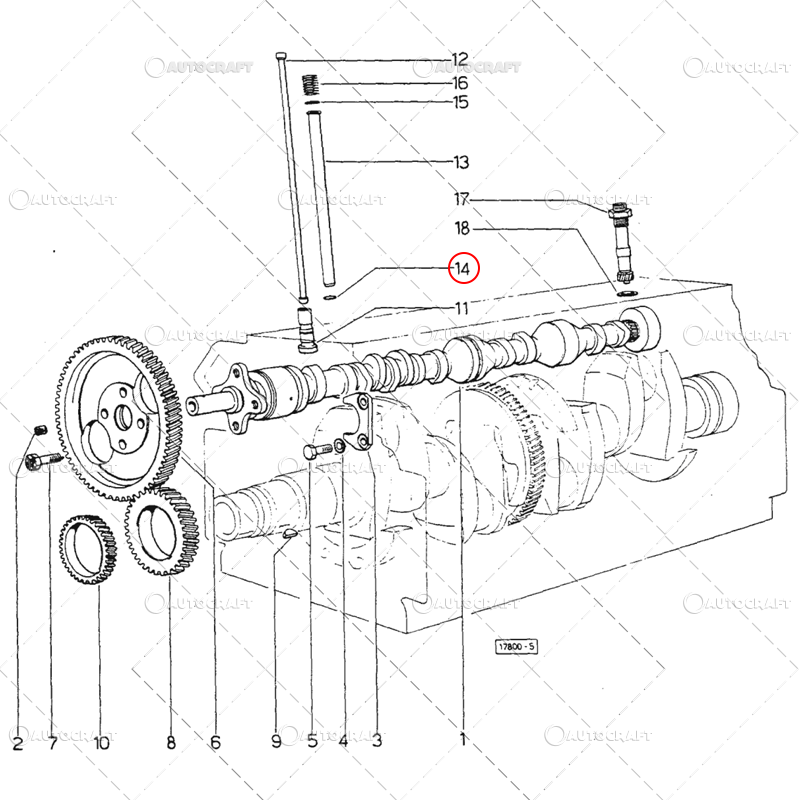 ORING INEL TIJA CULBUTORI SAME [2]