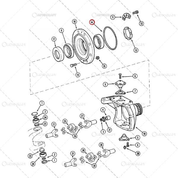 ORING ROATA FATA CASE IH, JOHN DEERE APL345 [2]
