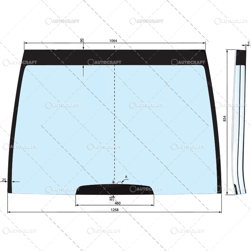 PARBRIZ CASE IH, MAXXUM [1]