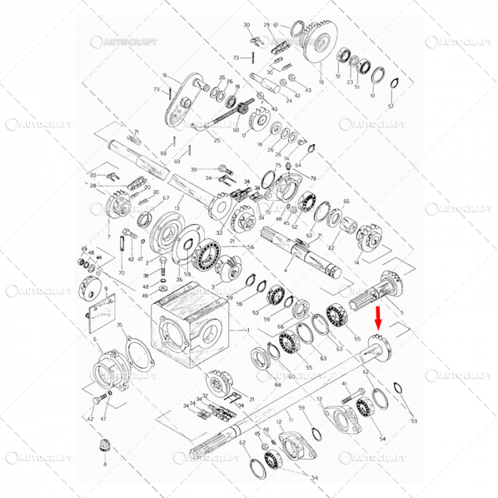 PINION AX GRUP CULEGATOARE PORUMB SIP FI 93/34x10 [2]