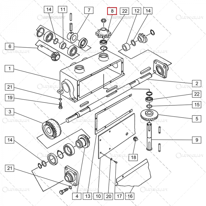 PINION GRUP CULEGATOARE PORUMB SIP FI 108x27.2 [3]