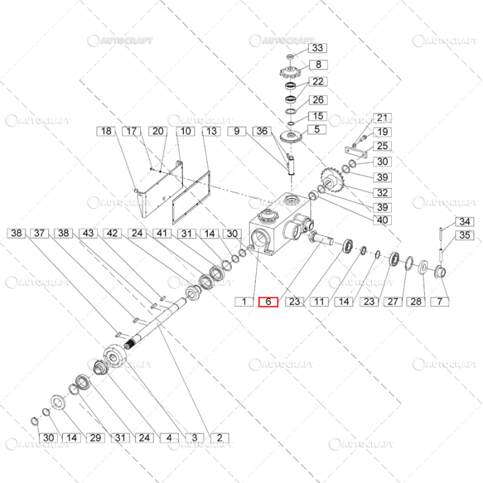 PINION GRUP CULEGATOARE PORUMB SIP Z14, FI60x123 [3]