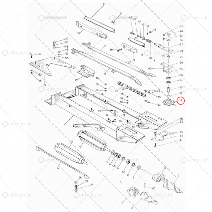 PINION LANT VALTURI CULEGATOARE PORUMB SIP FI 144x28 [2]