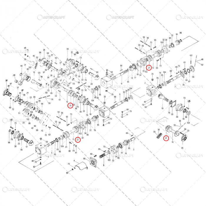 PINION LANT REDUCTOR CULEGATOARE PORUMB SIP FI 93X30.2 [2]