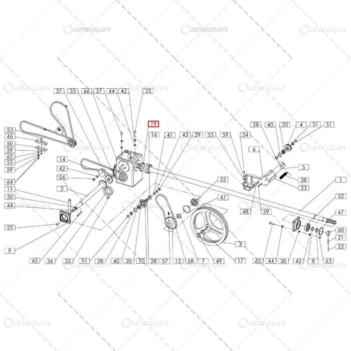 PINION LANT REDUCTOR CULEGATOARE PORUMB SIP FI 93X30.2 [3]