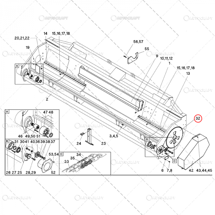 PINION MASA Z=80 HEDER PORUMB GERINGHOFF [2]