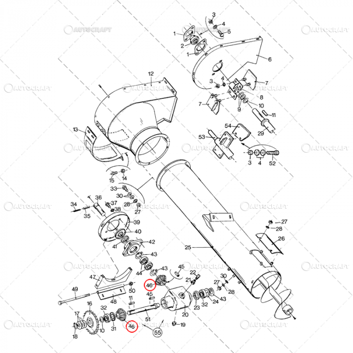 PINION MELC ELEVATOR PAIE COMBINA NEW HOLLAND [3]