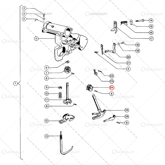 PINION CIOC APARAT INODATOR PRESA BALOTI CLAAS [4]