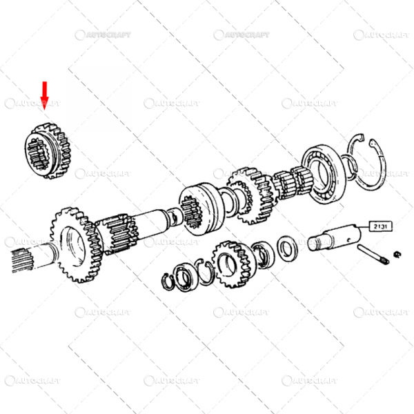 PINION TRANSMISIE FIAT Z - 17 / 23 [2]