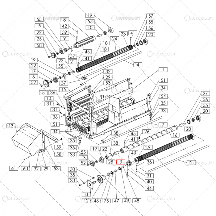 PINION VALTURI DEPANUSATORI CULEGATOARE PORUMB SIP [2]