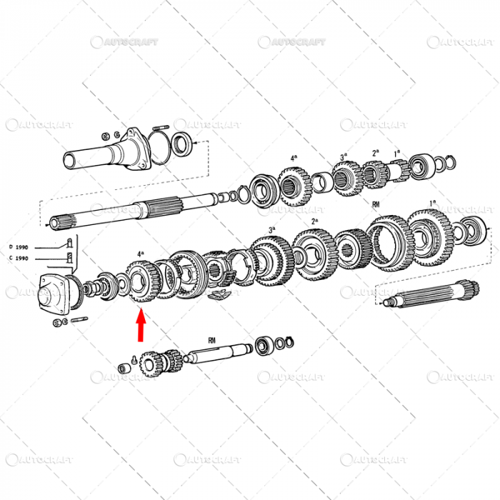 PINION VITEZA 4 FIAT [2]