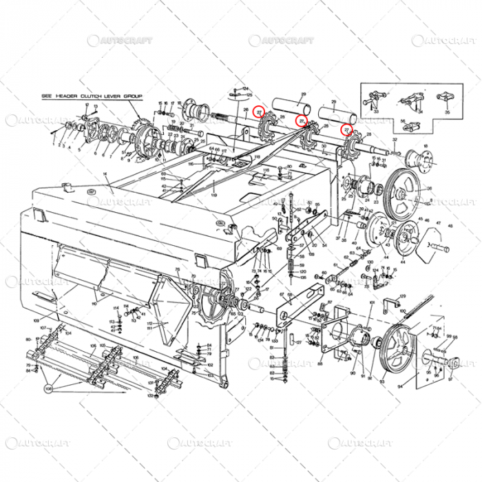 PINION Z=10, FI=35 ELEVATOR COMBINA NEW HOLLAND [2]