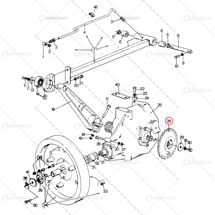 PINION Z=38 PRESA BALOTI NEW HOLLAND [2]