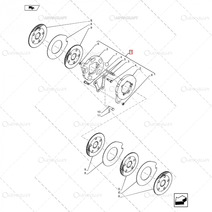 PISTON FRANA FIAT, CASE IH, NEW HOLLAND, FORD [2]