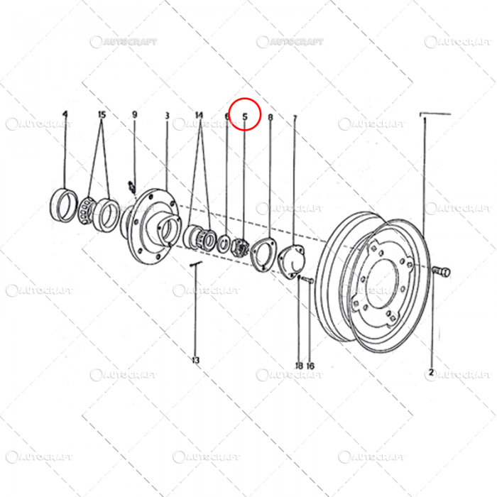 PIULITA FUZETA UTB TRACTOR U650 31.31.141 [2]