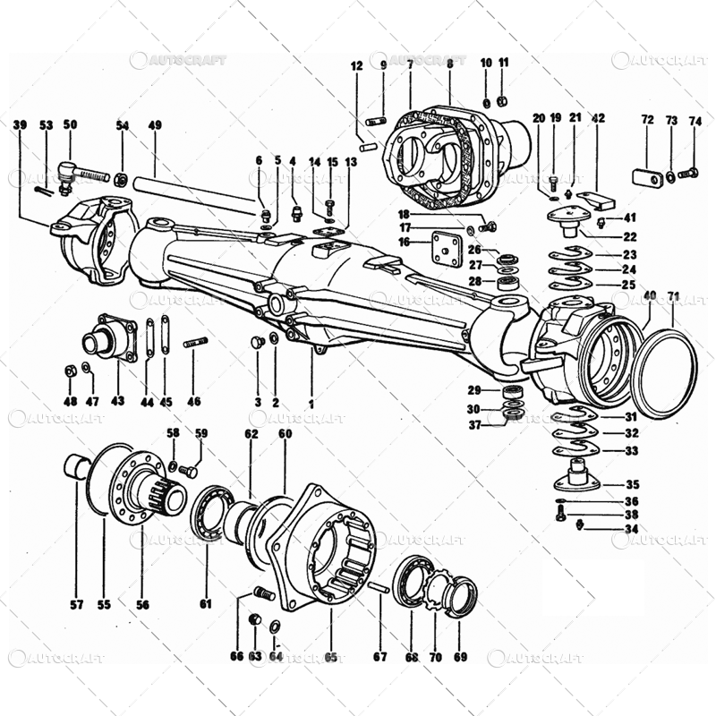 PIVOT PUNTE FATA SAME, DEUTZ [3]