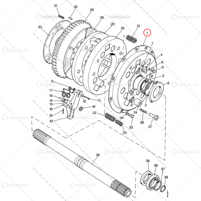 PLACA PRESIUNE AMBREIAJ DAVID BROWN [3]