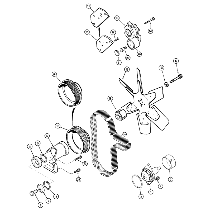 POMPA APA CASE IH, MAXXUM, MX, CUMMINS [3]