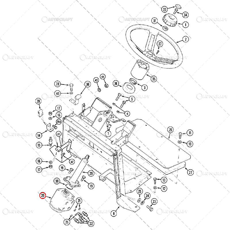 POMPA DIRECTIE DANFOSS CASE IH [3]
