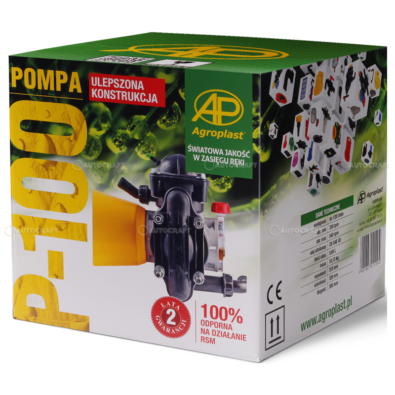 POMPA ERBICIDAT AGROPLAST 120 L/MIN P-100 [6]