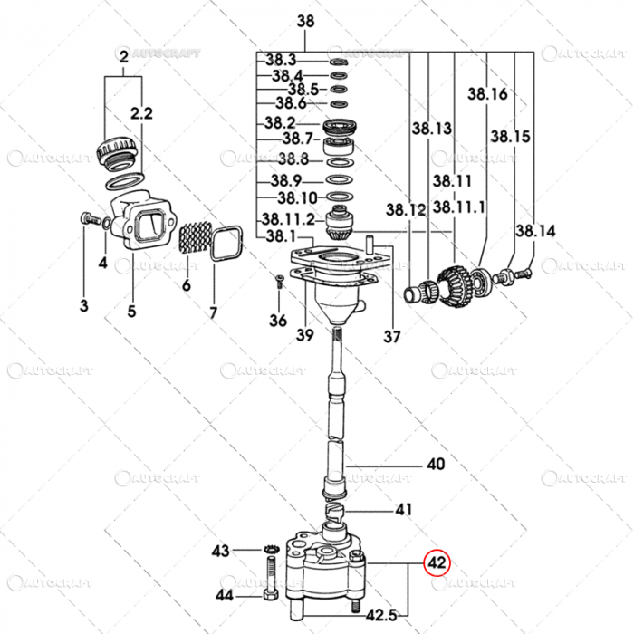 POMPA ULEI MOTOR SAME, DEUTZ, LAMBORGHINI [3]