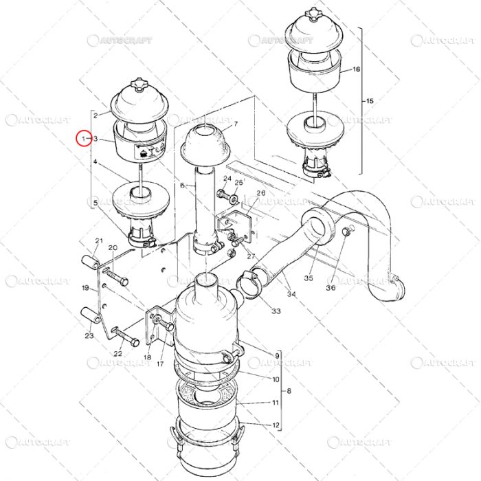 PREFILTRU AER MASSEY FERGUSON [3]