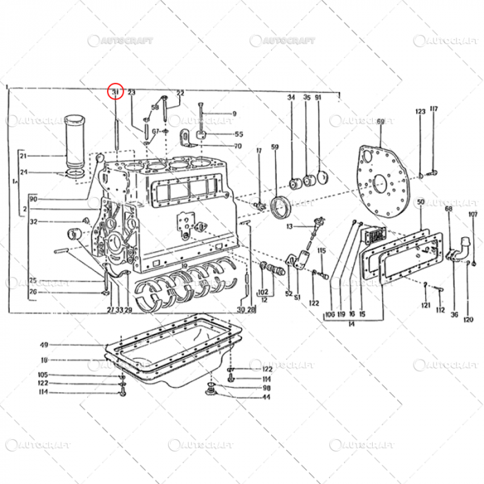 PREZON CHIULASA NEGRU LUNG CU PIULITA TRACTOR U650 103.01.272 [3]