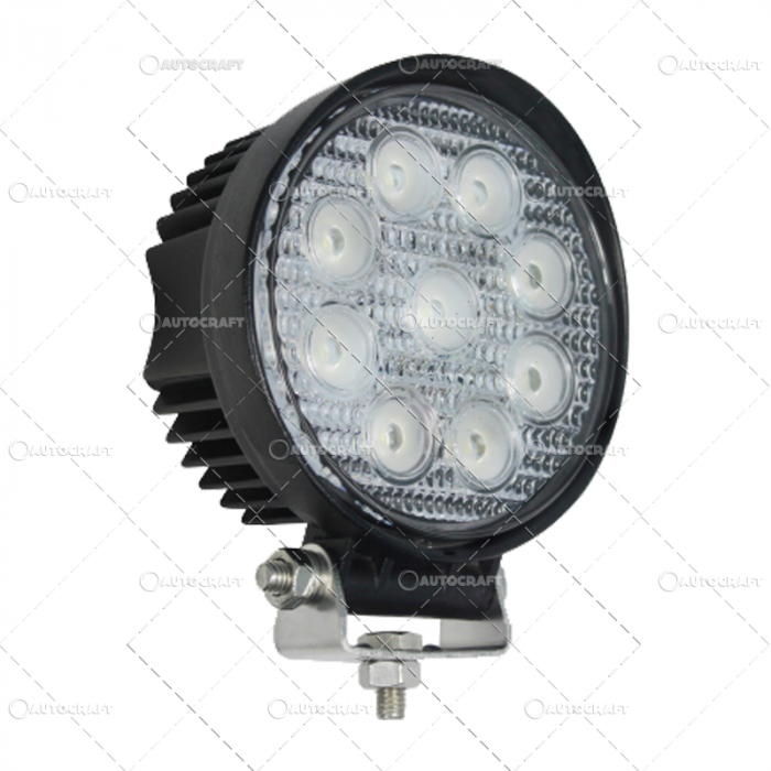 PROIECTOR LAMPA LED ROTUNDA 9*3W 12-24V, 1620LM, SPOT [3]