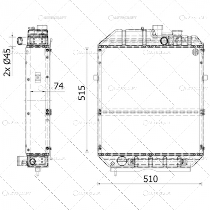 RADIATOR FORD, NEW HOLLAND [3]