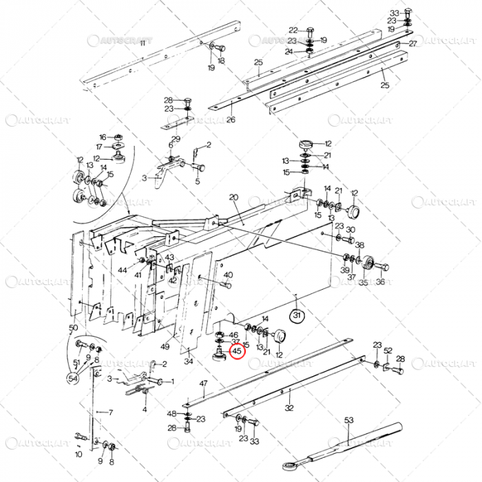 ROLA PISTON PRESA BALOTI NEW HOLLAND, JOHN DEERE, MASSEY FERGUSON [3]