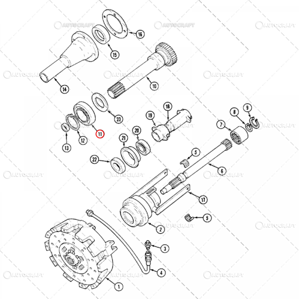 RULMENT MANSON AMBREIAJ CUTIE VITEZE CASE IH [2]