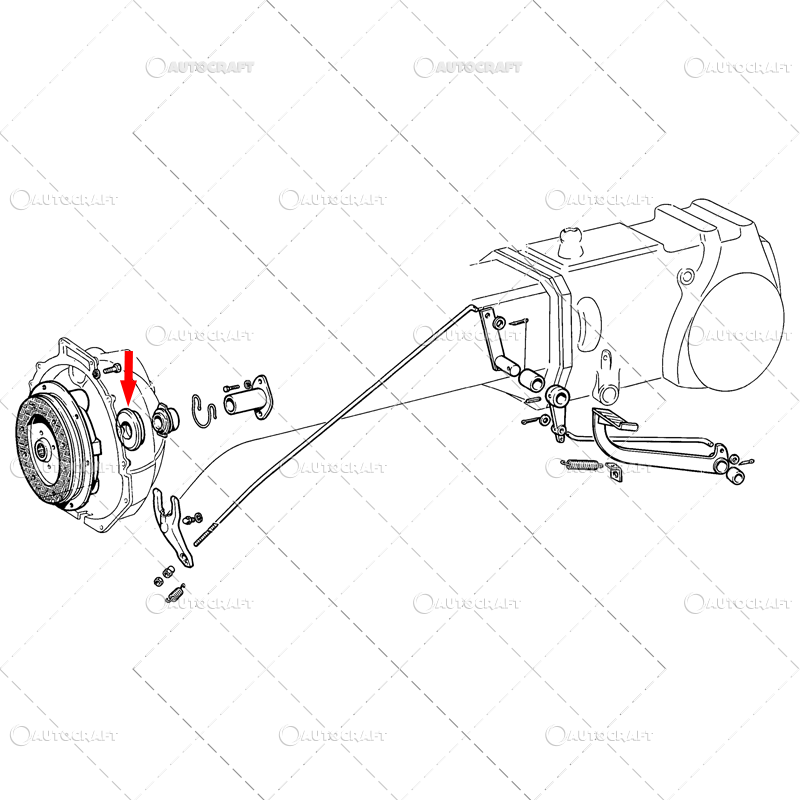 RULMENT PRESIUNE AMBREIAJ FIAT, GOLDONI, AGRIFULL, TOSELLI [2]