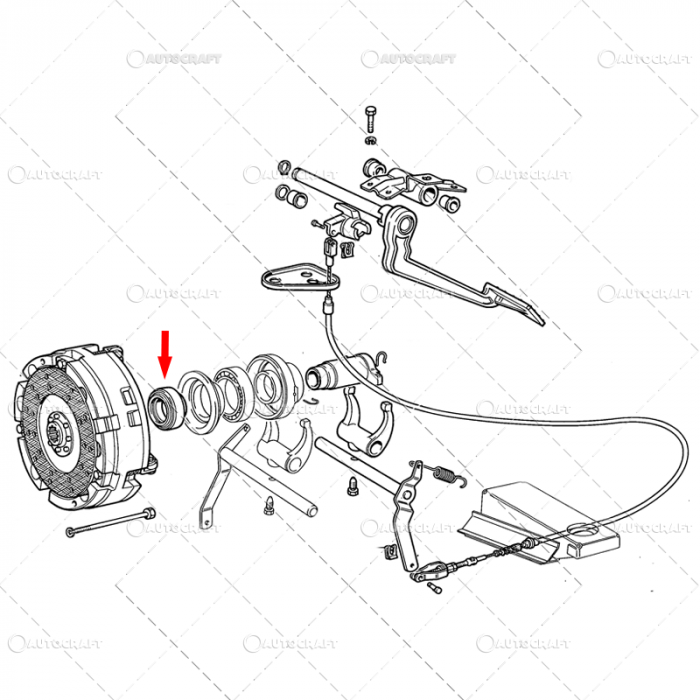 RULMENT PRESIUNE AMBREIAJ FIAT [2]