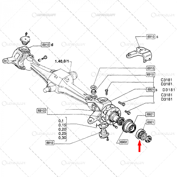 RULMENT ROATA FATA FIAT [2]