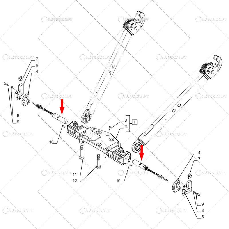 SENZOR AX BOLT RIDICARE HIDRAULICA TIRANTI CASE IH, NEW HOLLAND, STEYR [2]