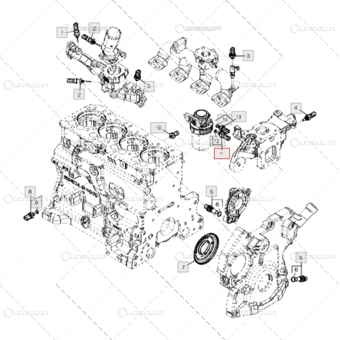 SENZOR PRESIUNE COMBUSTIBIL JOHN DEERE [3]